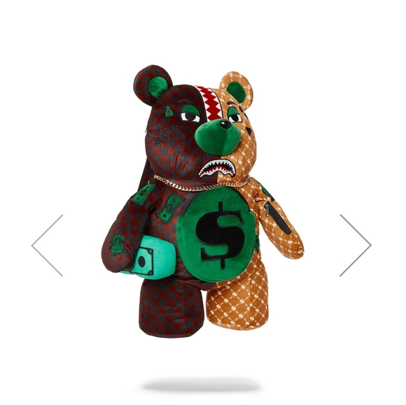 Teddy Bear Sprayground Backpack - Picture 5 of 5